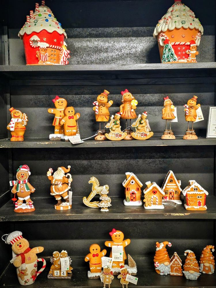 Keramická perníková chaloupka Gingerbread House - 9*7*15 cm