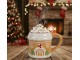 Hnědý hrnek perníková chaloupka Gingerbread - 13*9*9 cm / 300 ml Clayre & Eef