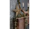 Mosazná antik kovová závěsná hvězda Vire - 36*10*36 cm Chic Antique