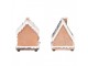 Set 17ks perníková LED chaloupka Gingerbread - 9*8*13 cm / 2xAAA Clayre & Eef
