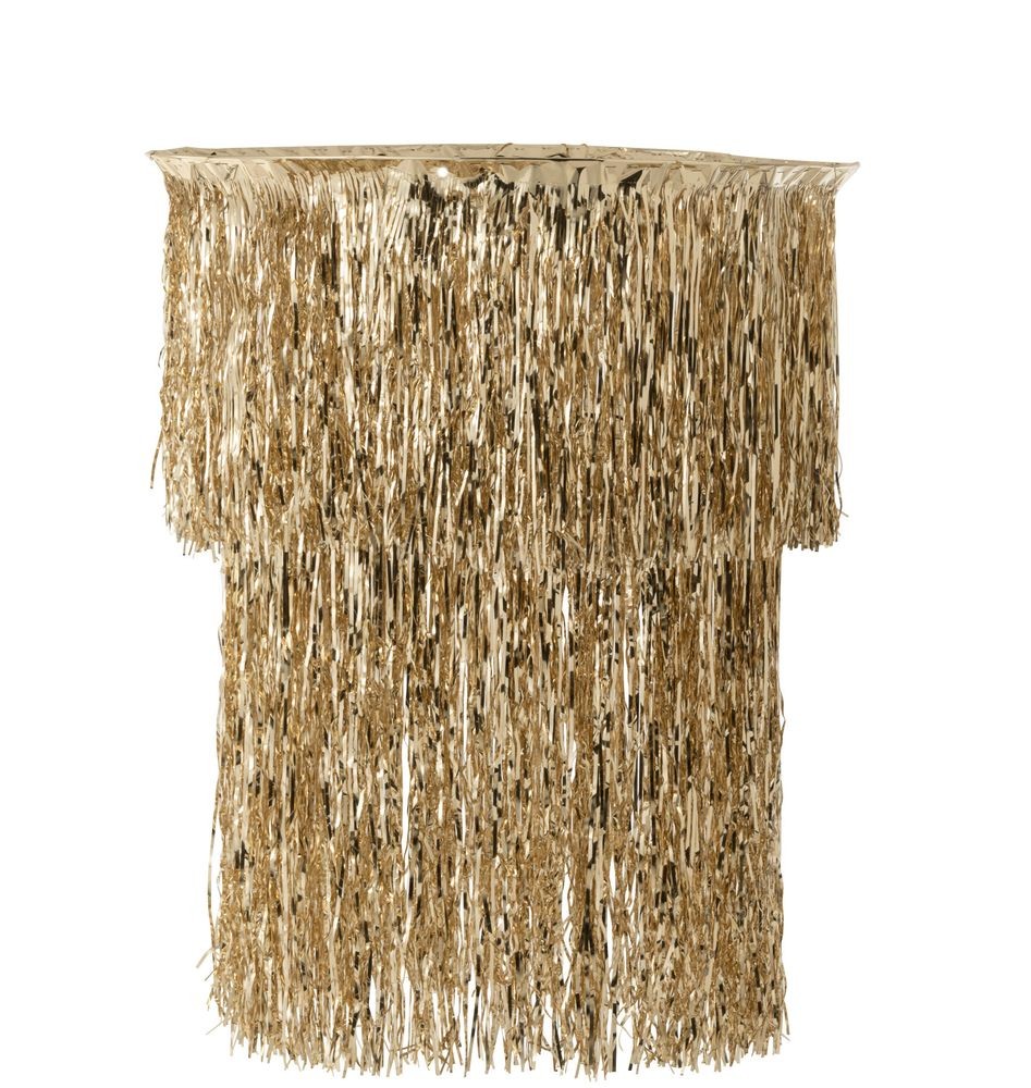 Stínidlo na lampu s vinylovými třásněmi Chandelié L - Ø 60*80 cm