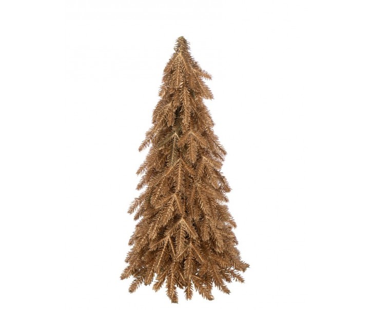Bronzový vánoční smrkový stromek M - Ø 20*50 cm J-Line by Jolipa