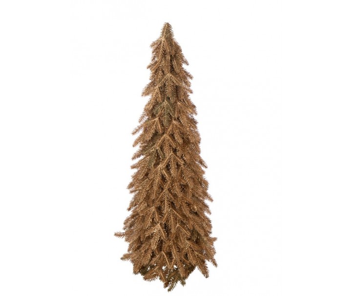 Bronzový vánoční smrkový stromek L - Ø 24*75 cm J-Line by Jolipa
