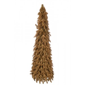 Bronzový vánoční smrkový stromek XL - Ø 28*95 cm