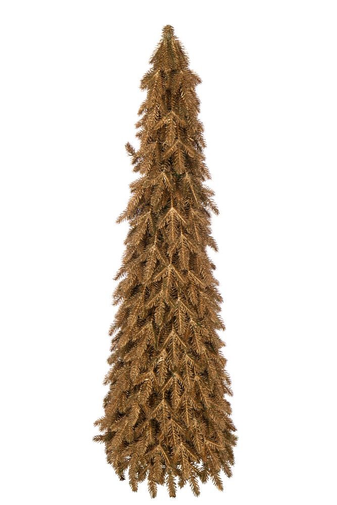 Bronzový vánoční smrkový stromek XL - Ø 28*95 cm