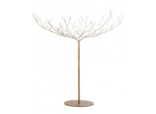 Zlatý veliký kovový dekorační strom Tree Gold - 255*255*250 cm
