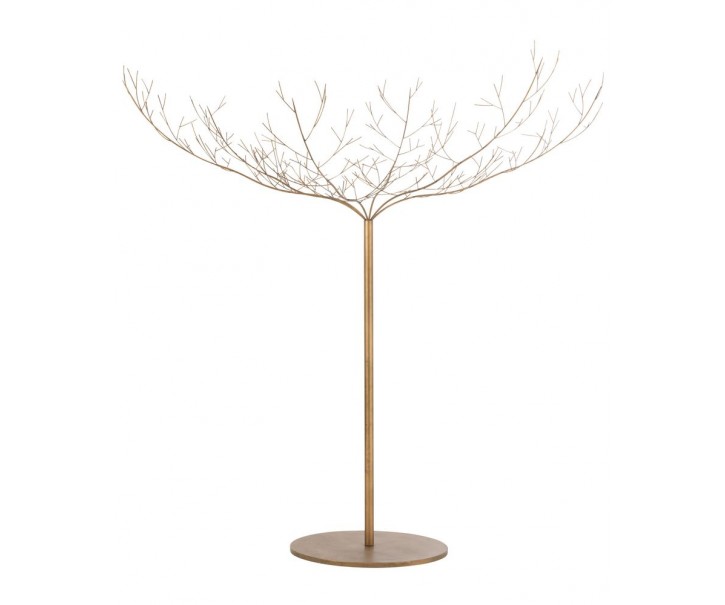 Zlatý veliký kovový dekorační strom Tree Gold - 255*255*250 cm J-Line by Jolipa