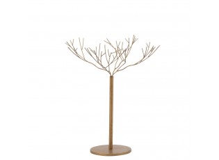 Zlatý kovový dekorační strom Tree Gold - 60*60*75 cm