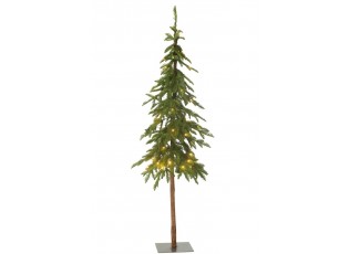 Vánoční zelený strom jedlička s Led světýlky Xmas - 45*170 cm