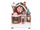 Hrací vánoční dekorace s LED světýlky Candy Factory - 15*11*19cm / 3xAA Clayre & Eef