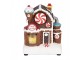 Hrací vánoční dekorace s LED světýlky Candy Factory - 15*11*19cm / 3xAA Clayre & Eef