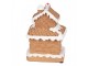 Perníkový LED domek s perníčkem Gingerbread Cotti - 11*10*17 cm/ 2xAA Clayre & Eef