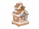 Perníkový LED domek s perníčkem Gingerbread Cotti - 11*10*17 cm/ 2xAA Clayre & Eef