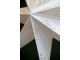 Krémová papírová hvězda Vintage Paper Star v dárkové krabičce - 54*23*54cm Chic Antique