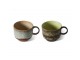 Set 2ks hrnek na čaj 70s Lush Tea - 14*10*8cm / 425 ml HKLIVING