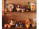 Set 4ks hrnek na kávu 70s Café Brazil - 10*7,5*8cm / 250 ml HKLIVING