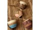 Set 4ks hrnek na kávu 70s Café Lagoon - 8*8*7cm / 250 ml HKLIVING