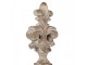 Béžová antik dekorace ornament lilie Fleur-de-lis - 23*14*65 cm Clayre & Eef