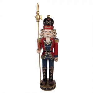Velkoformátová dekorativní figurka Louskáček Nutcracker - 30*25*120 cm