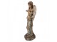 Béžová antik dekorace socha anděl Angel Vintage - 40*30*100 cm Clayre & Eef