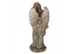 Béžová antik dekorace socha anděl Angel Vintage - 40*30*100 cm Clayre & Eef