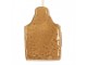Christmas Ornament Gingerbread House 4x3x6 Cm Brown Ceramic - 4.0 cm Clayre & Eef