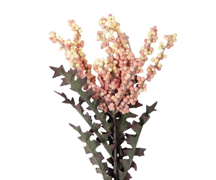 Artificial Flower 103 Cm Pink Plastic - 20*20*103 cm Clayre & Eef
