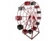 Christmas Decoration Giant Wheel 167x59x170 Cm Red Metal - 167*59*170 cm Clayre & Eef