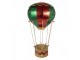 Christmas Decoration Hot Air Balloon ? 97x160 Cm Red Metal - ? 97*160 cm Clayre & Eef
