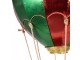 Christmas Decoration Hot Air Balloon ? 97x160 Cm Red Metal - ? 97*160 cm Clayre & Eef