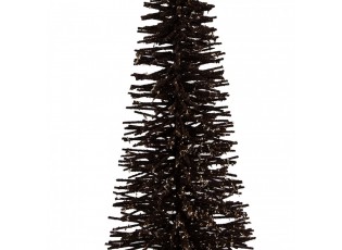Christmas Decoration Figurine Christmas Tree ? 20x50 Cm Brown Wood - ? 20*50 cm