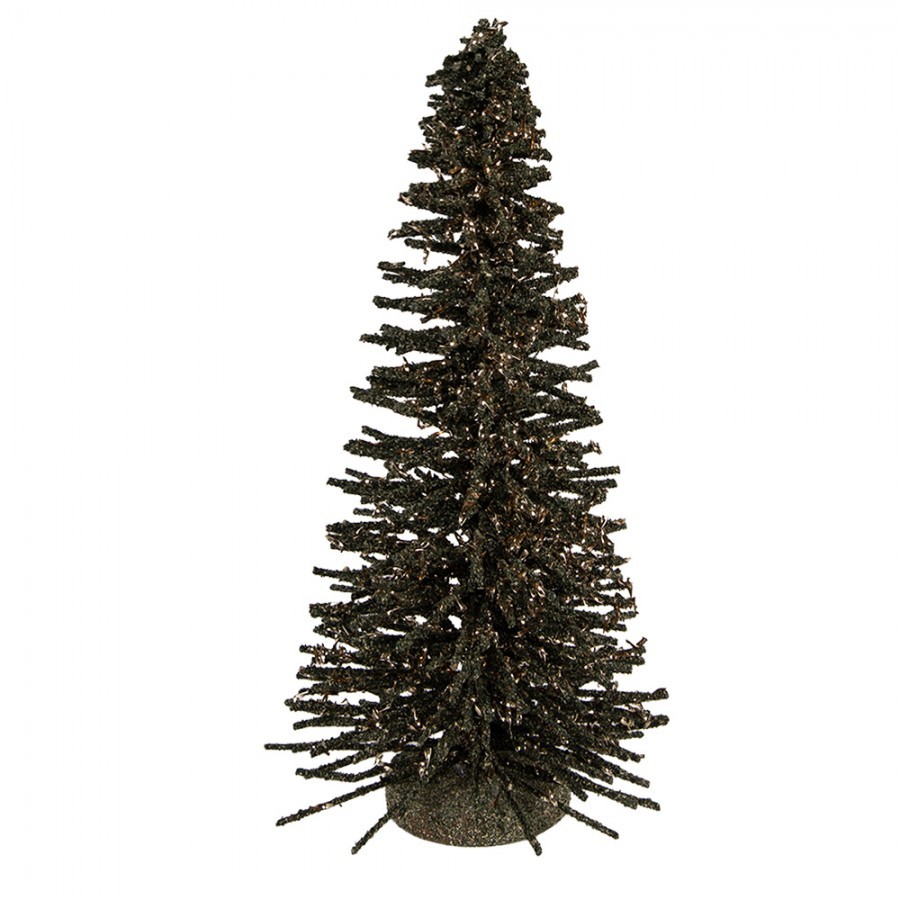 Christmas Decoration Figurine Christmas Tree ? 17x30 Cm Green Wood - ? 17*30 cm
