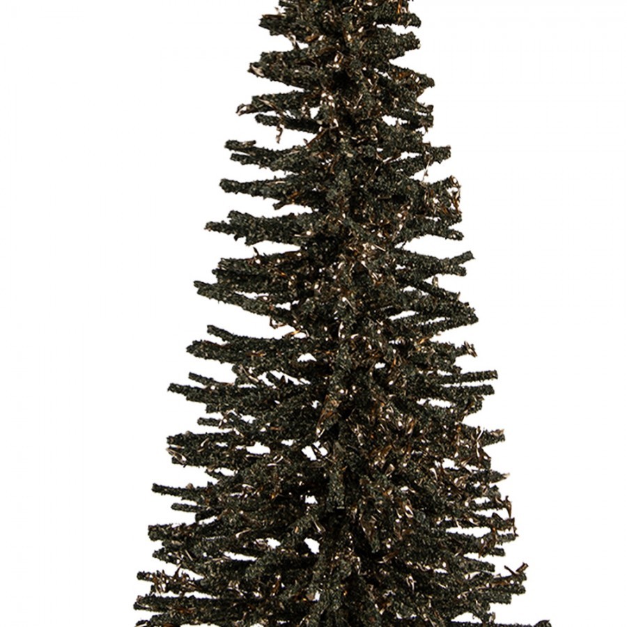 Christmas Decoration Figurine Christmas Tree ? 17x30 Cm Green Wood - ? 17*30 cm