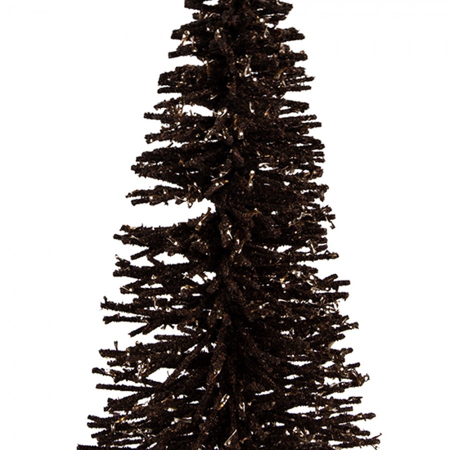 Christmas Decoration Figurine Christmas Tree ? 17x30 Cm Brown Wood - ? 17*30 cm