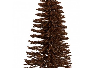 Christmas Decoration Figurine Christmas Tree ? 17x30 Cm Brown Wood - ? 17*30 cm