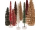 Christmas Decoration Figurine Christmas Tree ? 17x30 Cm Brown Wood - ? 17*30 cm Clayre & Eef