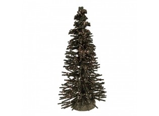 Christmas Decoration Figurine Christmas Tree ? 14x25 Cm Green Wood - ? 14*25 cm