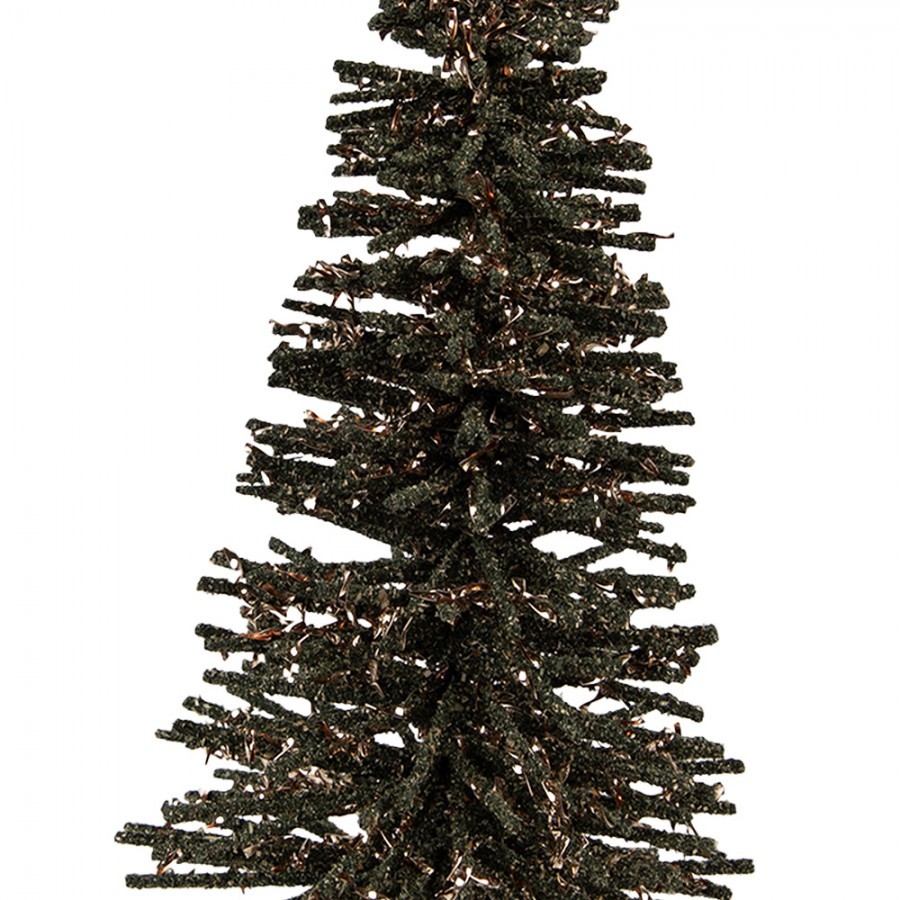 Christmas Decoration Figurine Christmas Tree ? 14x25 Cm Green Wood - ? 14*25 cm