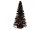 Christmas Decoration Figurine Christmas Tree ? 14x25 Cm Brown Wood - ? 14*25 cm Clayre & Eef