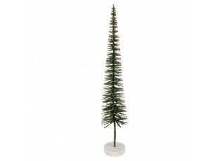Christmas Decoration Figurine Christmas Tree ? 8x40 Cm Green Wood - ? 8*40 cm