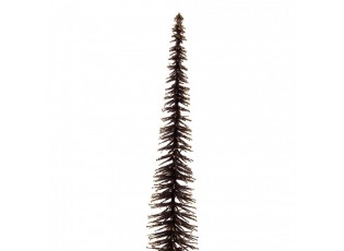 Christmas Decoration Figurine Christmas Tree ? 8x40 Cm Brown Wood - ? 8*40 cm
