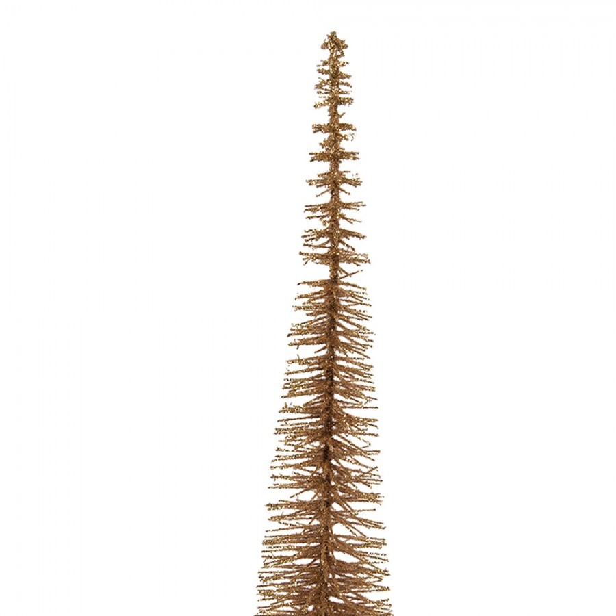Christmas Decoration Figurine Christmas Tree ? 8x40 Cm Brown Wood - ? 8*40 cm