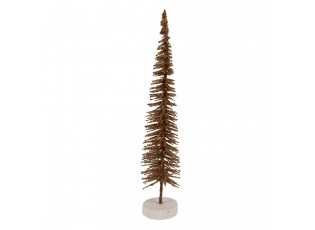 Christmas Decoration Figurine Christmas Tree ? 6x30 Cm Brown Wood - ? 6*30 cm