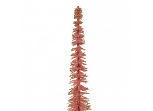 Christmas Decoration Figurine Christmas Tree ? 5x25 Cm Pink Wood - ? 5*25 cm