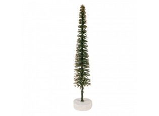 Christmas Decoration Figurine Christmas Tree ? 5x25 Cm Green Wood - ? 5*25 cm