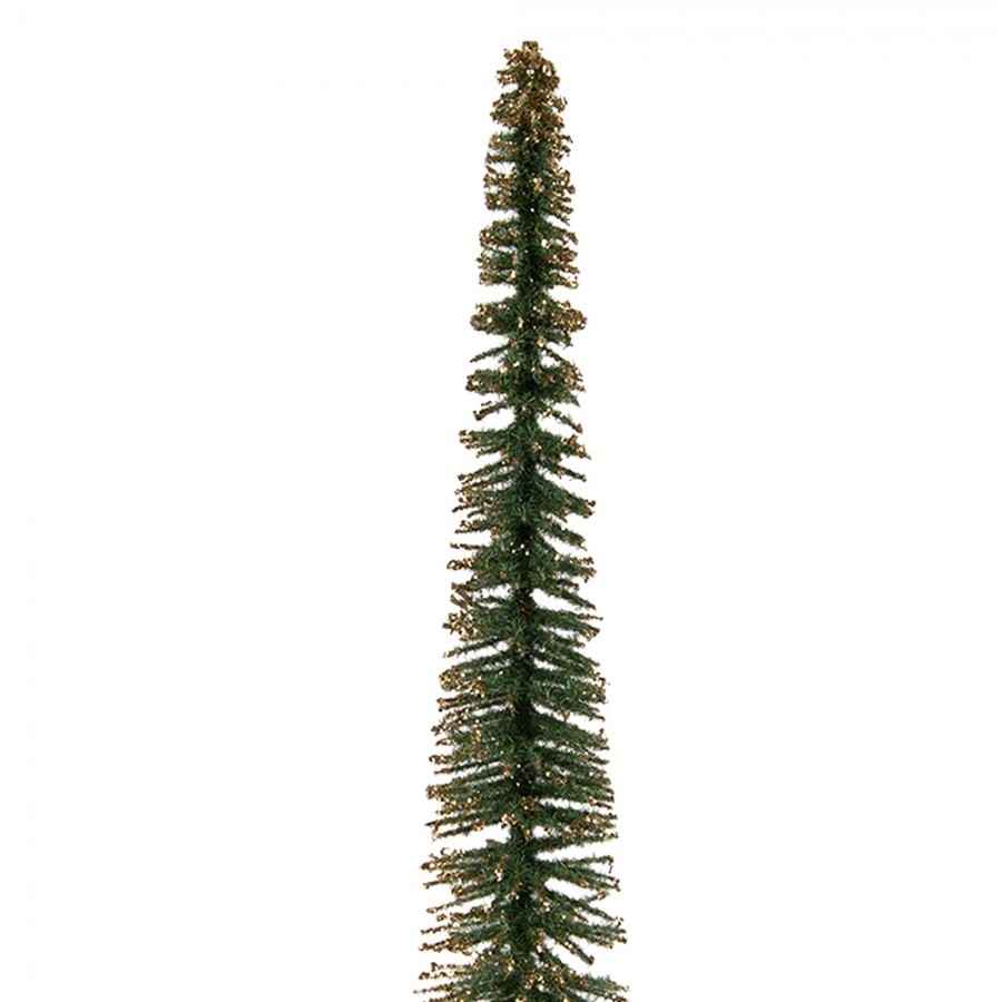 Christmas Decoration Figurine Christmas Tree ? 5x25 Cm Green Wood - ? 5*25 cm