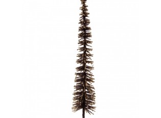 Christmas Decoration Figurine Christmas Tree ? 5x25 Cm Brown Wood - ? 5*25 cm