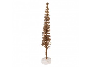 Christmas Decoration Figurine Christmas Tree ? 5x25 Cm Brown Wood - ? 5*25 cm
