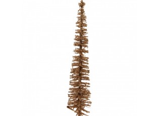 Christmas Decoration Figurine Christmas Tree ? 5x25 Cm Brown Wood - ? 5*25 cm