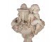 Béžový antik květináč v barokním stylu Baroque s andílky - 40*32*55 cm Clayre & Eef